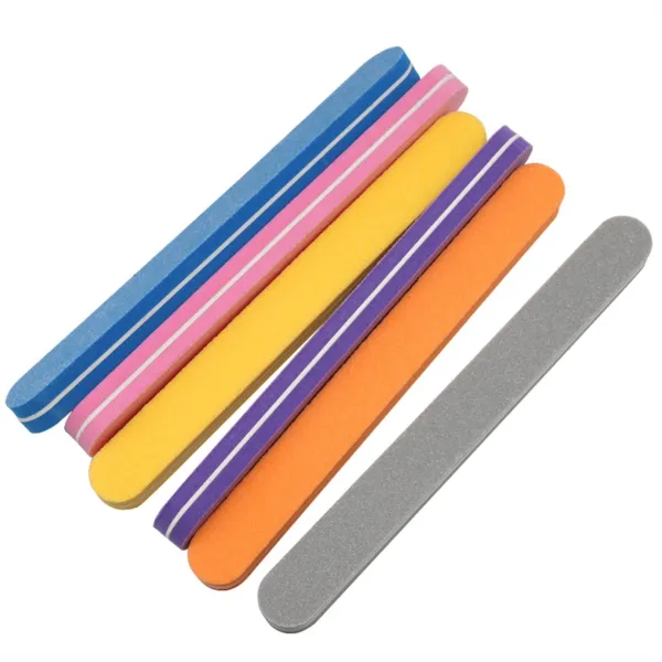 Colorful Nail Files Buffers 2 Pc